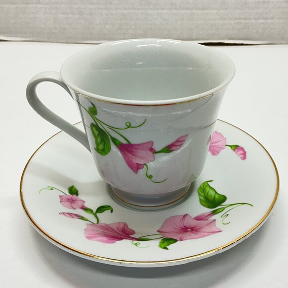 Morning Glory? Saucer & Cup No Call Outs Add to your collection! - Picture 4 of 11